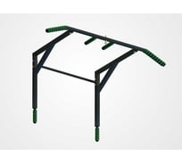 Турник-брусья SportElite Рекрут, разборный, черный ES-0661B