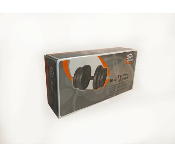 Гантель сборная Lite Weights 10 кг х 1 шт. 3103CD