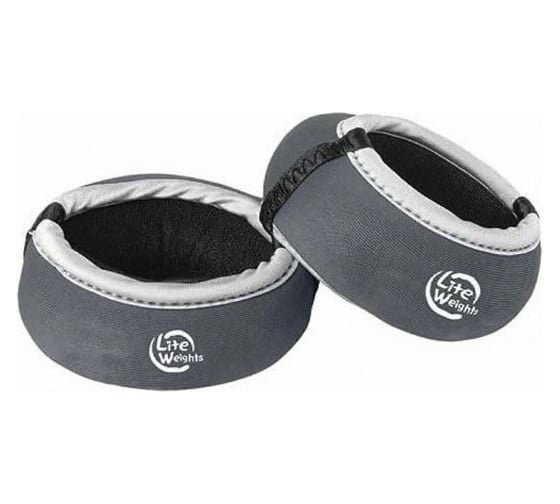 Утяжелители для рук Lite Weights 0.75 кг х 2 шт., антрацит 5875LW