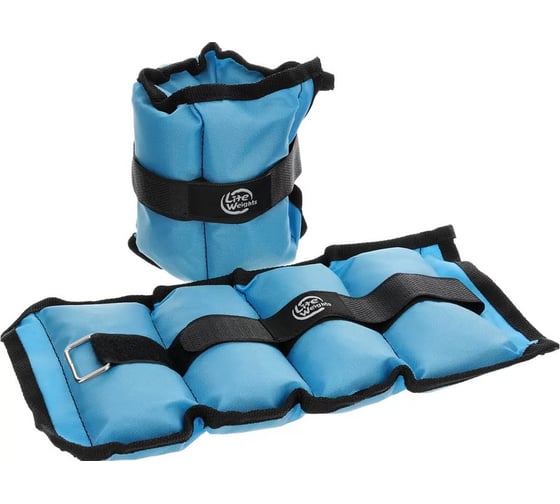 Утяжелители Lite Weights 1 кг х 2 шт., нейлон 5862WC