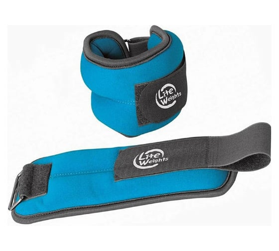 Утяжелители Lite Weights 1 кг х 2 шт., неопрен 5869WC