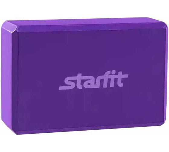 Блок для занятий йогой Lite Weights фиолетовый 5496LW