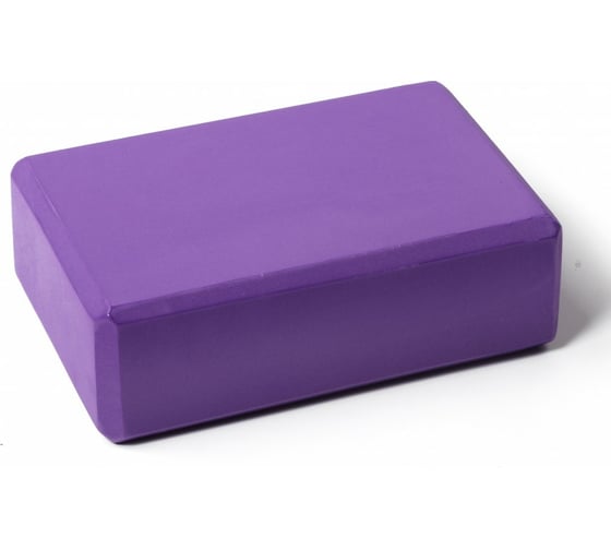Блок для занятий йогой Lite Weights фиолетовый 5496LW