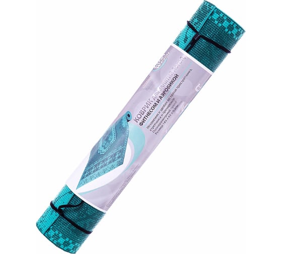 Коврик для йоги и фитнеса Lite Weights 183х61х0.5 см, бирюза 5450LW