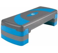 3-х уровневая степ-платформа Lite Weights 79.5х30х20 см, серый/голубой 1810LW
