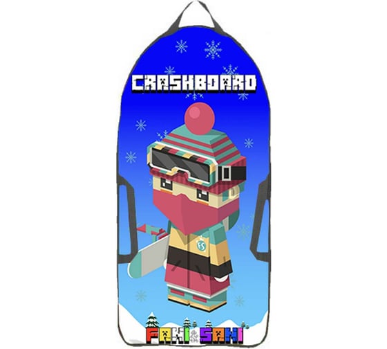 Ледянка-прямоугольник Fani&Sani CRASHBOARD BOY двухместная, 90x45 см 80134