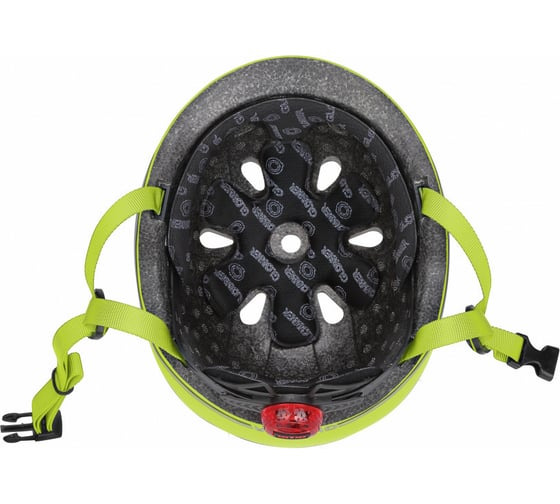 Шлем GLOBBER EVO LIGHTS XXS/XS 45-51см, зеленый 506-106