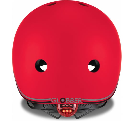 Шлем GLOBBER EVO LIGHTS XXS/XS 45-51см, красный 506-102