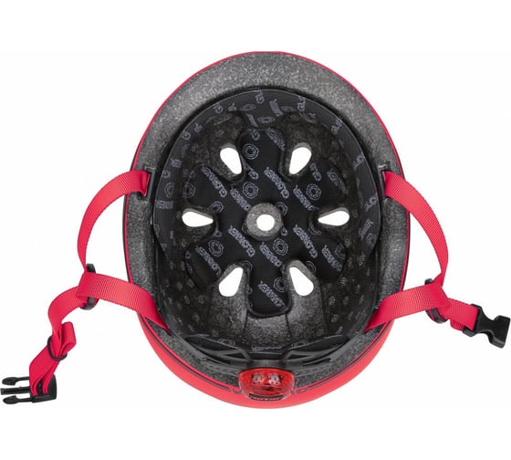Шлем GLOBBER EVO LIGHTS XXS/XS 45-51см, красный 506-102