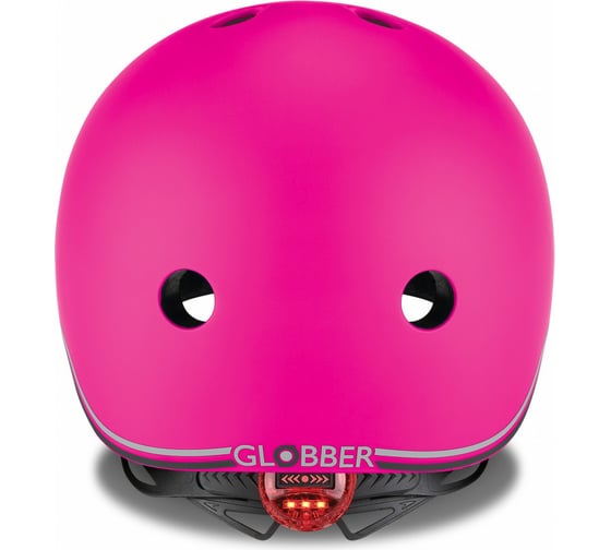 Шлем GLOBBER EVO LIGHTS XXS/XS 45-51см, розовый 506-110