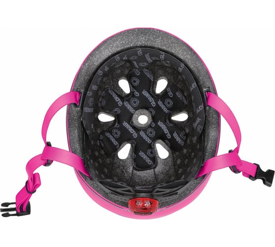 Шлем GLOBBER EVO LIGHTS XXS/XS 45-51см, розовый 506-110