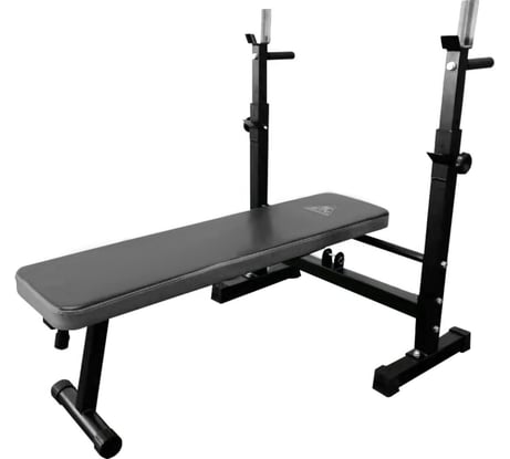 Скамья со стойками под штангу DFC D6453