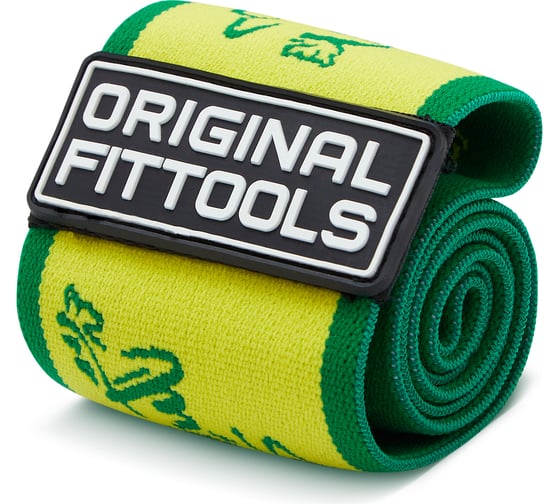 Мини-эспандер нового поколения Original FitTools нагрузка 35 lbs, 15.9 кг FT-BBE-35LBS