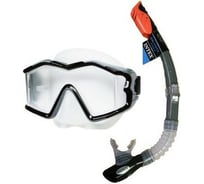 Набор для плавания Pro-Series: силиконовая маска и трубка с клапаном Intex, 55961