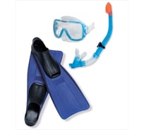 Набор для плавания: маска, трубка, ласты разм.40-43 Intex 55958