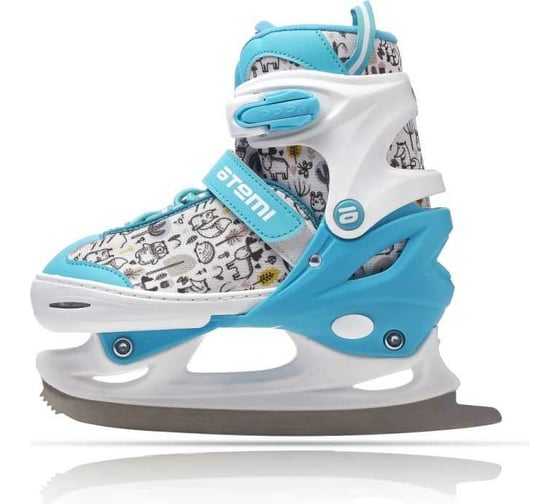 Раздвижные коньки ATEMI ZOO-XS р. XS (27-30) 00-00008680