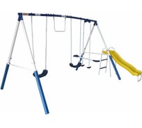 Детский комплекс DFC качели, качели-балансир, горка 74201