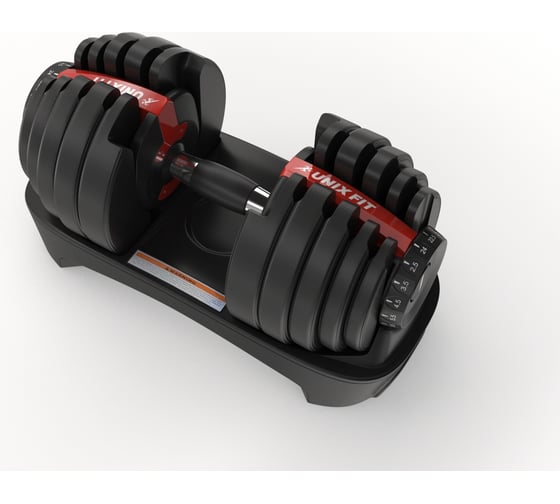 Гантель со ступенчатой регулировкой UNIXFIT 24 кг DBREGU24