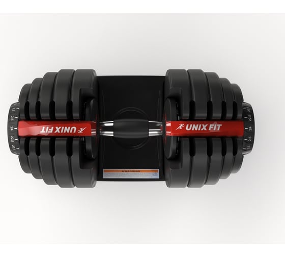 Гантель со ступенчатой регулировкой UNIXFIT 24 кг DBREGU24