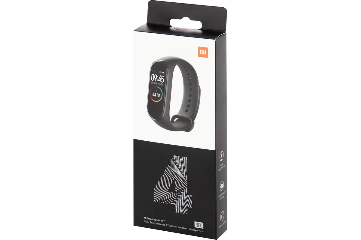 Фитнес-браслет XIAOMI Mi Smart Band 4 RU NFC MGW4059RU