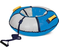 Надувная ватрушка-тюбинг с автокамерой Nika Классик 70см, голубой/серебро ТБ1К-70/ГС2