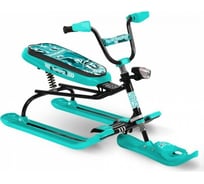 Снегокат со светоотражающими элементами Nika "SNOWDRIVE 1" Snowdrivе 1 (черный каркас) СНД3/SD12