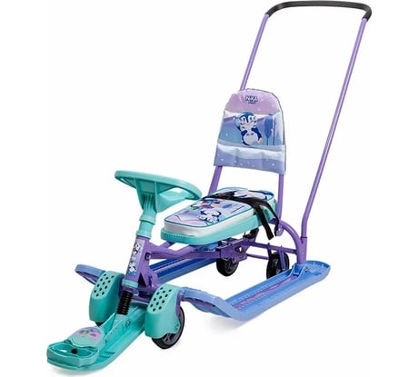 Снегокат Nika "Тимка спорт 6" с Пингвинами/с пингвинятами ТС6/П