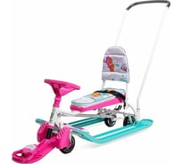 Снегокат Nika Тимка спорт 6 с забавными медвежатами ТС6/ЗМ