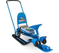 Снегокат Nika Тимка спорт 6 С машинками ТС6/БГ