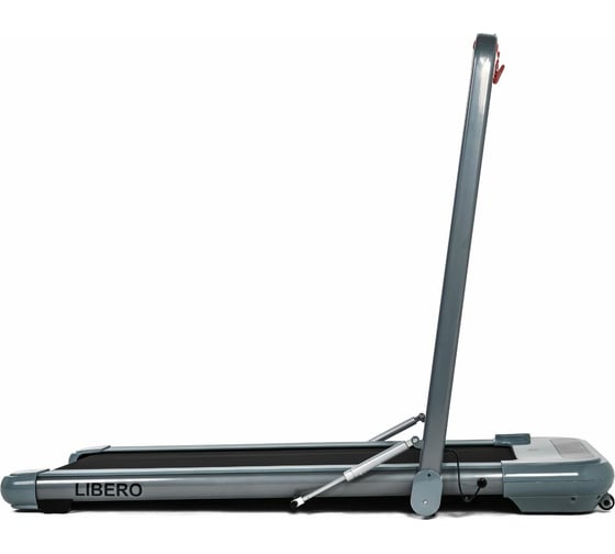 Беговая дорожка DFC LIBERO slim, серебристая T100G