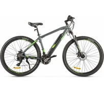 Велогибрид Eltreco Ultra MAX серо-зеленый 023318-2507