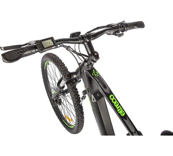 Велогибрид Eltreco Ultra MAX серо-зеленый 023318-2507