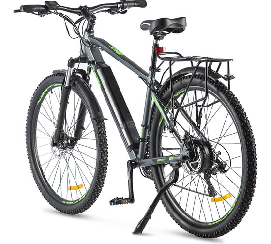 Велогибрид Eltreco Ultra MAX PRO серо-зеленый 023319-2510