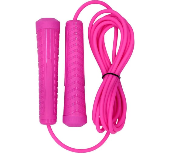Детская скакалка FORTIUS NEON 3 м, розовая F210401-3FP