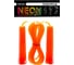 Детская скакалка FORTIUS NEON 3 м, оранжевая F210401-3FO 2