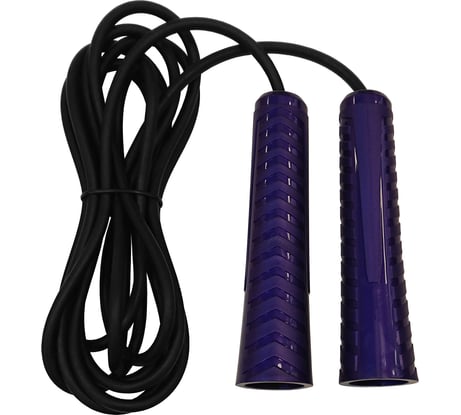 Скакалка для фитнеса FORTIUS 3 м, фиолетовая, F210401-3TP