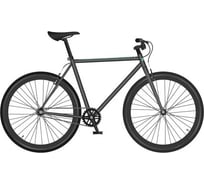 Велосипед Black One Urban диаметр колес 700, черный/бирюзовый/черный, размер рамы 20" HQ-0005355