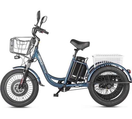 Трицикл Eltreco Porter Fat 700 темно-синий 022872-2416