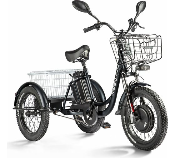 Трицикл Eltreco Porter Fat 500 черный 022870-2410