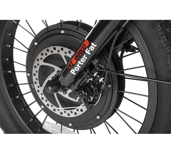 Трицикл Eltreco Porter Fat 500 UP! черный 022871-2413
