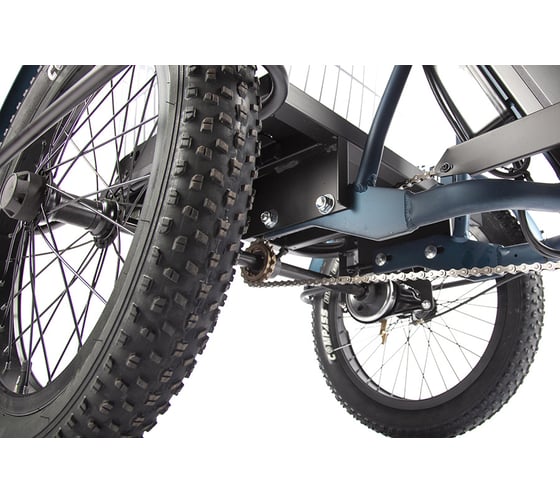 Трицикл Eltreco Porter Fat 500 UP! черный 022871-2413