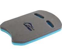 Доска для плавания Larsen AquaFitness YP-07SP р28x43x3.5, графит/бирюзовый 4690222166354
