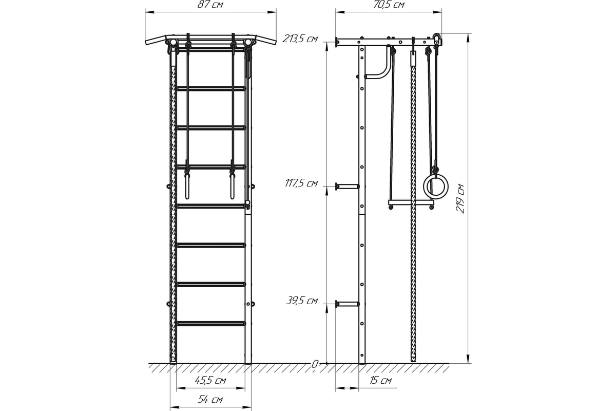 Шведская стенка Rokids роки-1