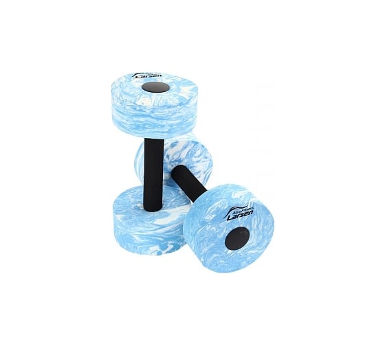 Аквагантель средней сопротивляемости Larsen AquaFitness YP-27B 2шт, 810 4690222048810