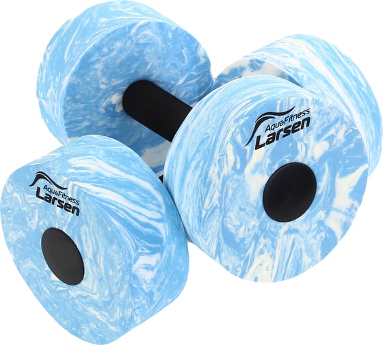 Аквагантель средней сопротивляемости Larsen AquaFitness YP-27B 2шт, 810 4690222048810