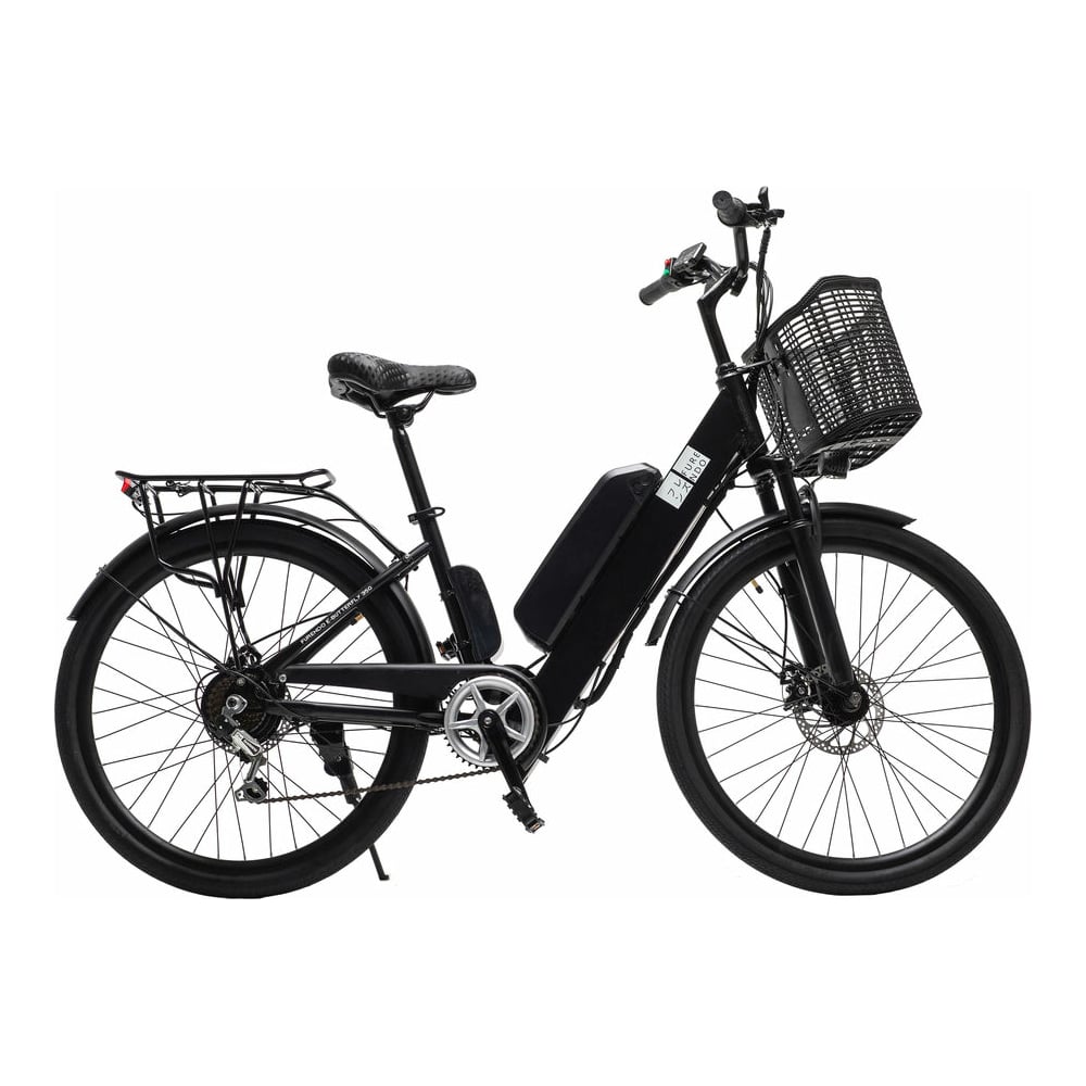 Взрослый электровелосипед Furendo E-BUTTERFLY 350 черный матовый ...