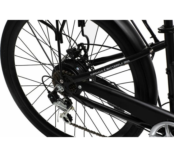 Взрослый электровелосипед Furendo E-BUTTERFLY 350 черный матовый 4603809371263