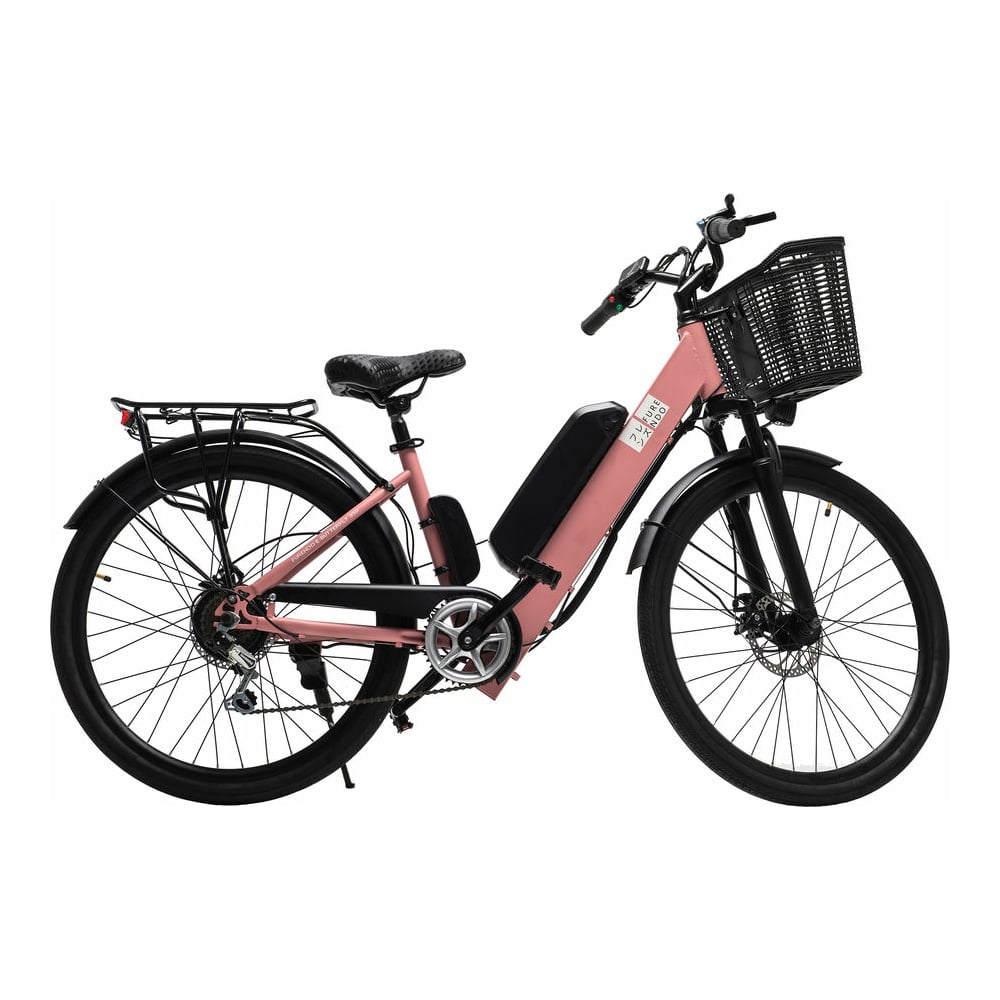 Взрослый электровелосипед Furendo E-BUTTERFLY 350 розовый 4603809371249 ...