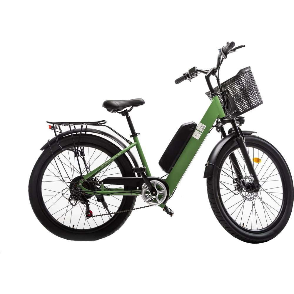 Взрослый электровелосипед Furendo E-BUTTERFLY 350 зеленый 4603809371744 ...