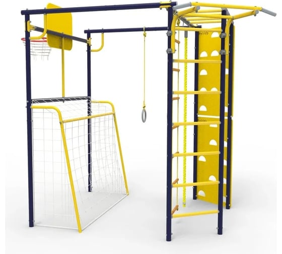 Спортивно-игровой комплекс ROKIDS УДСК -7 Атлет-Т Ультрамарин-желтый C07911002